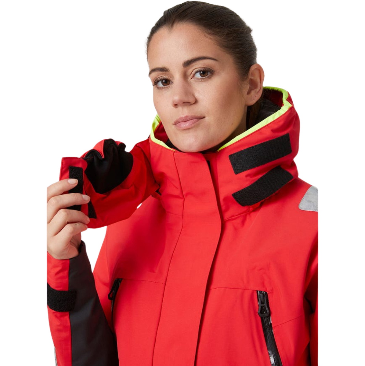 2026 Helly Hansen Womens Skagen Offshore Jacket 34257 - Alert Red